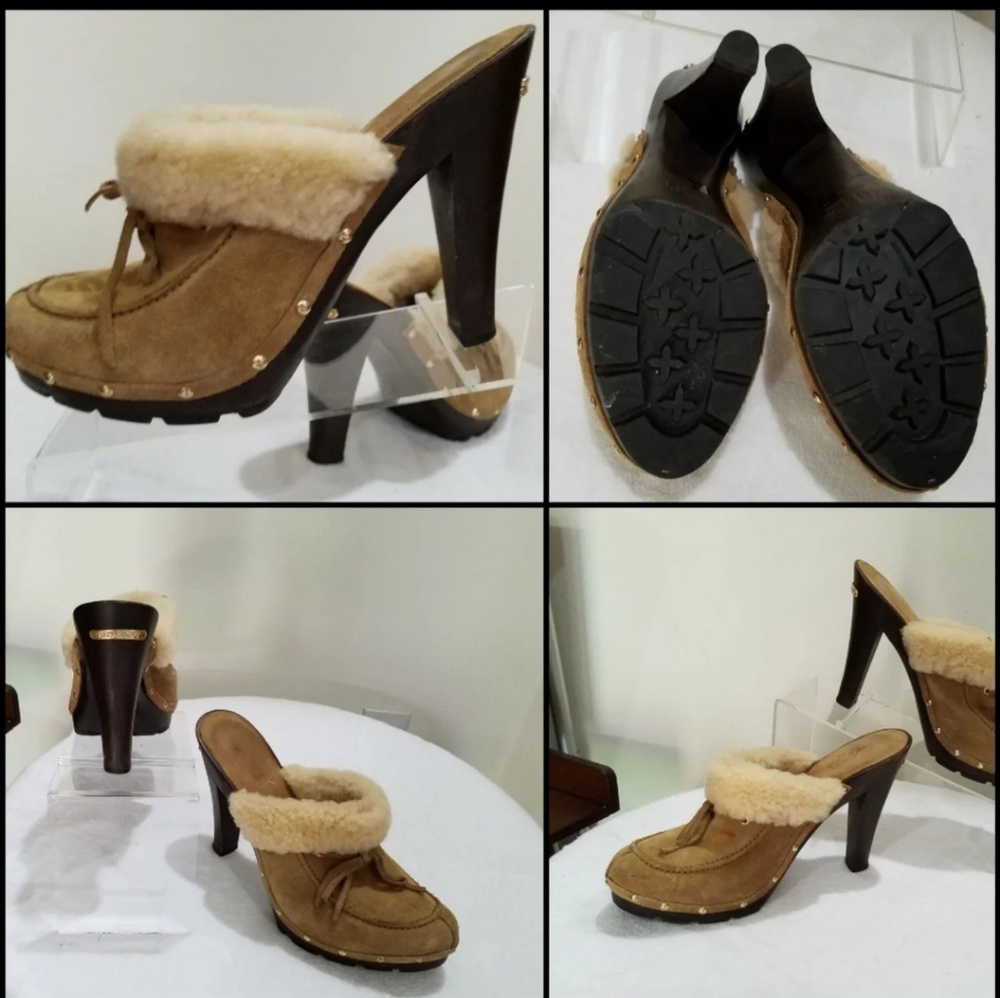 SZ 8.5 (39) Michael Kors mules EUC